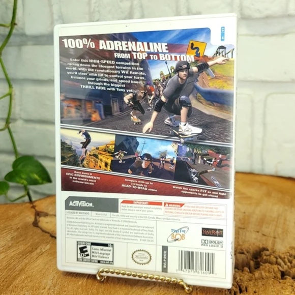 Wii Tony Hawkes Downhill Jam - Picture 2 of 3